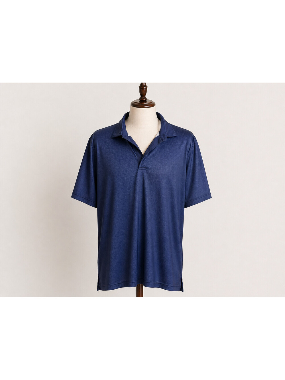 Greg Norman ML75 Play Dry Men's Polo Shirt XL Navy Blue